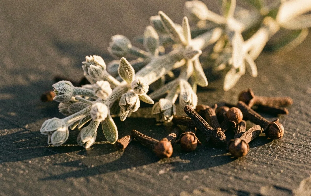 Detalle de ingredientes botánicos