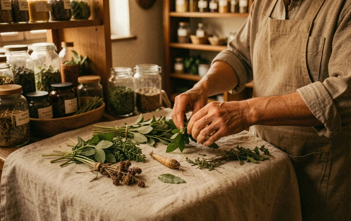 Ingredientes botánicos de CalmaGut
